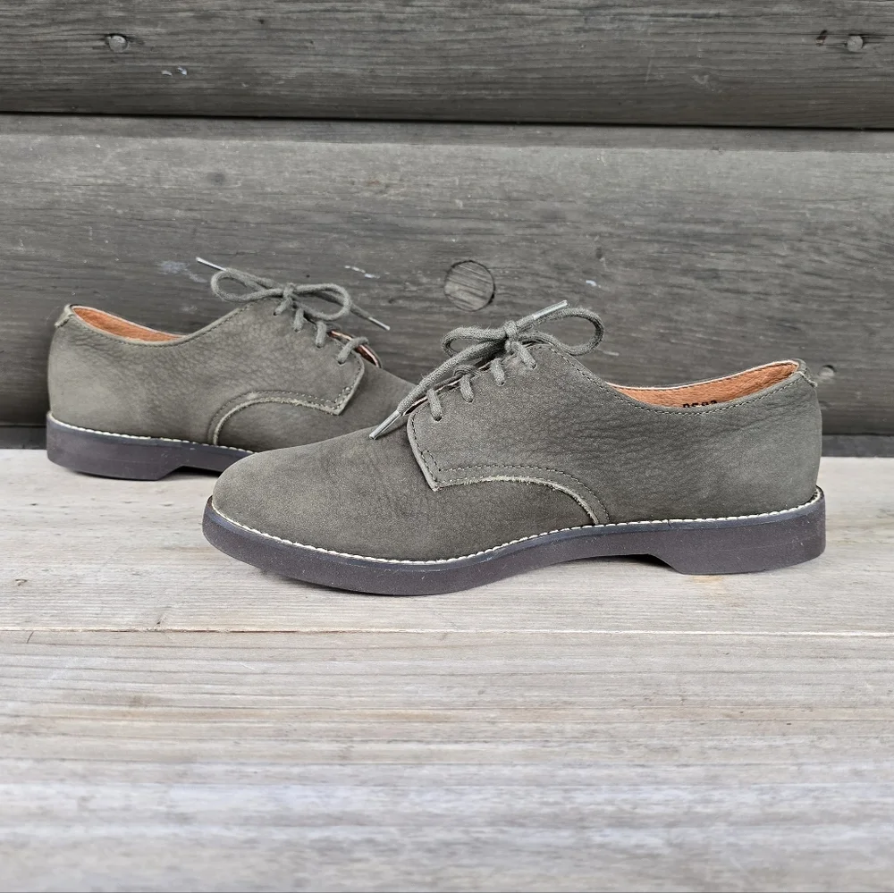 G.H. Bass & Co. 90's Classic Preppy Lace Up Oxford Flats 6.5M